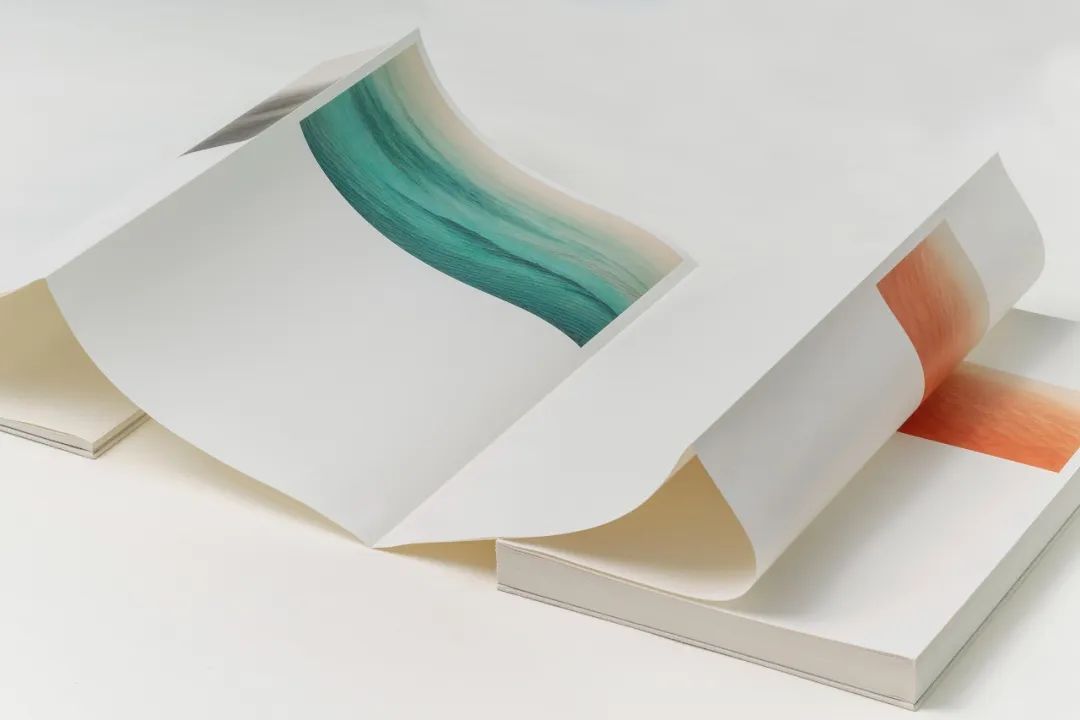 white book printed with 4 colors